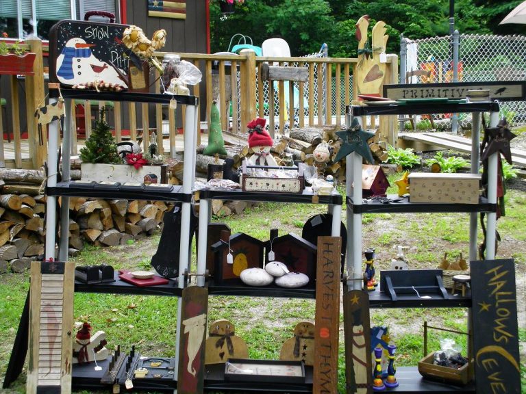 Yard Sale-Swaps and A Half Finished Project