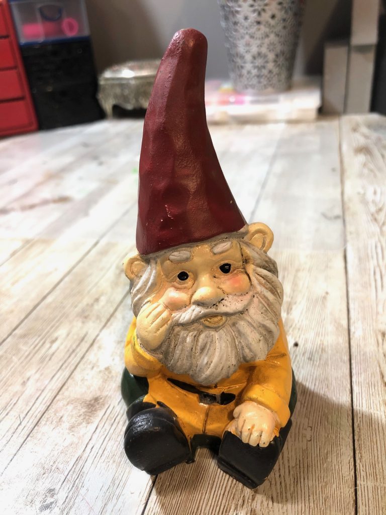 Dollar Tree Gnome Makeover