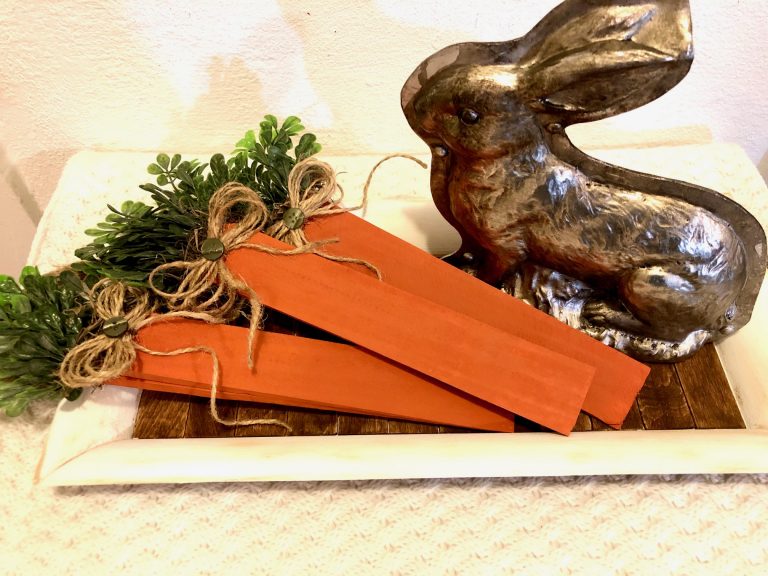 DIY Wooden Shim Carrots