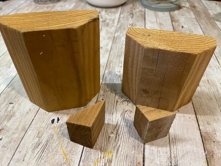 Chippy Scrap Wood Pumpkins