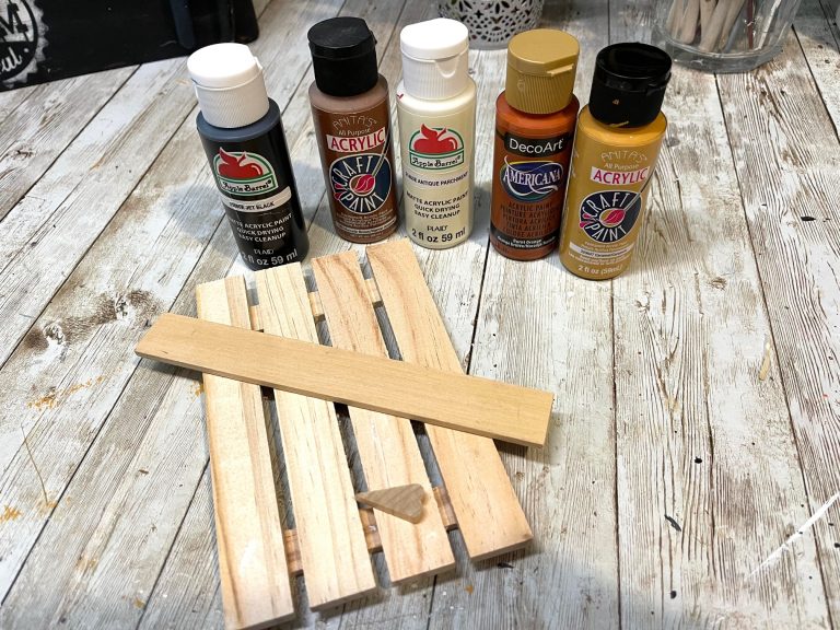 Dollar Tree Scarecrow Pallet