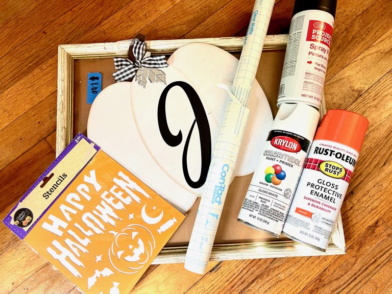 DIY Halloween Thrifted Frame