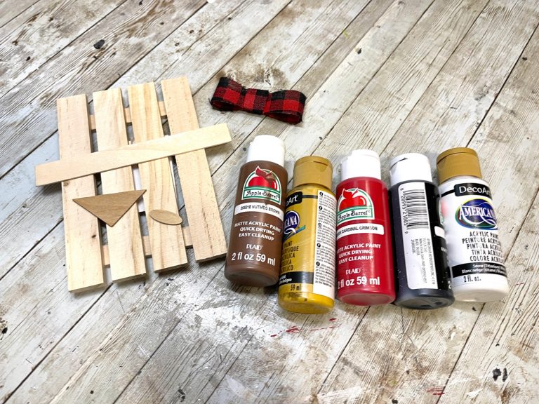 DIY Dollar Tree Pallet Turkey