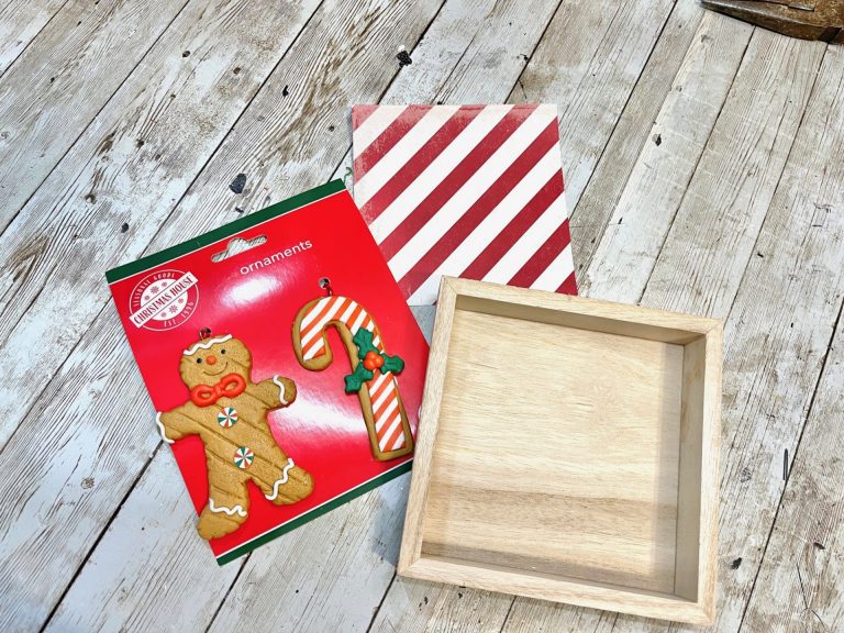 DIY Gingerbread Man Sign/Ornament