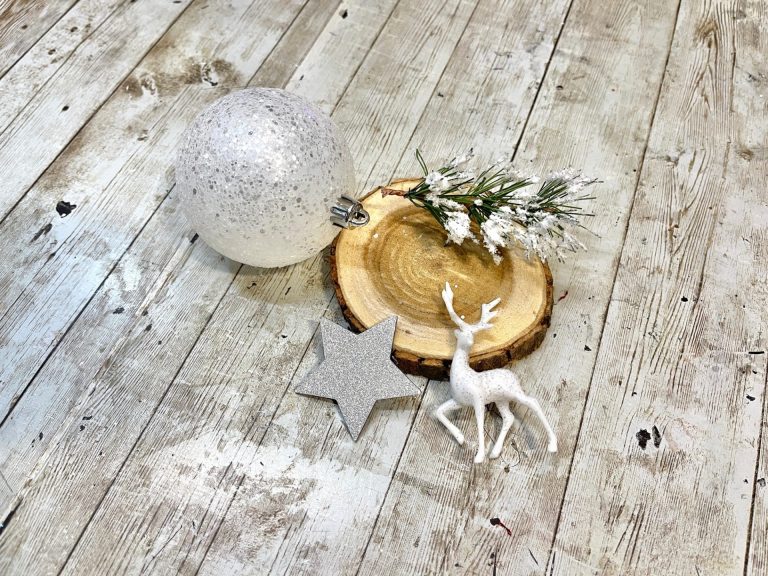 DIY Woodland Winter Scene