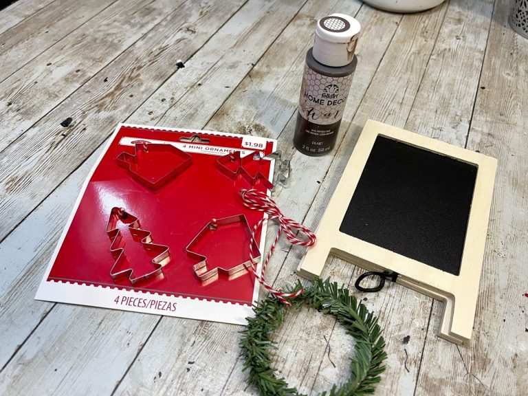 Dollar Tree Christmas Chalkboard