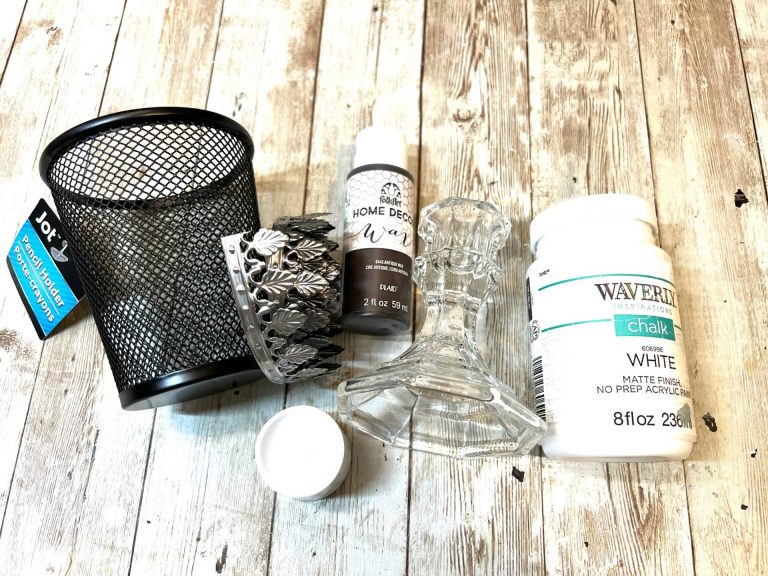 DIY Dollar Tree Candle Holder