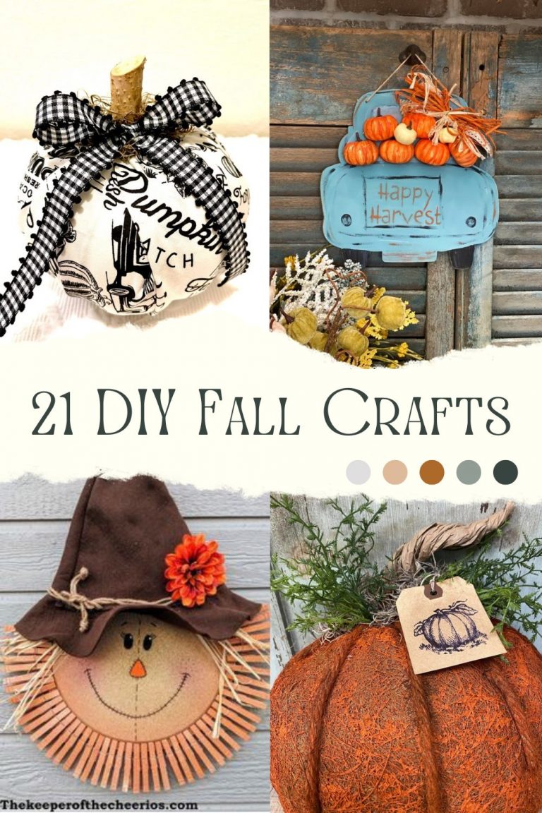 21 DIY Fall Crafts