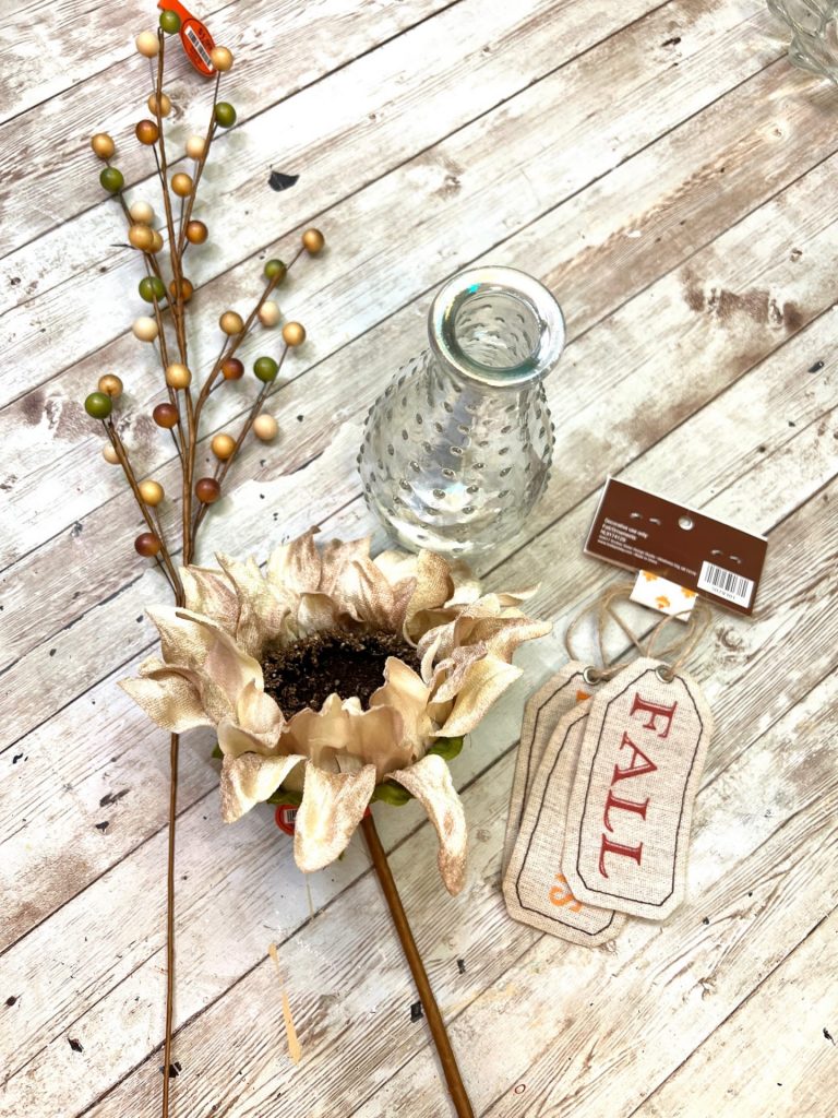 DIY Fall Floral Arrangement