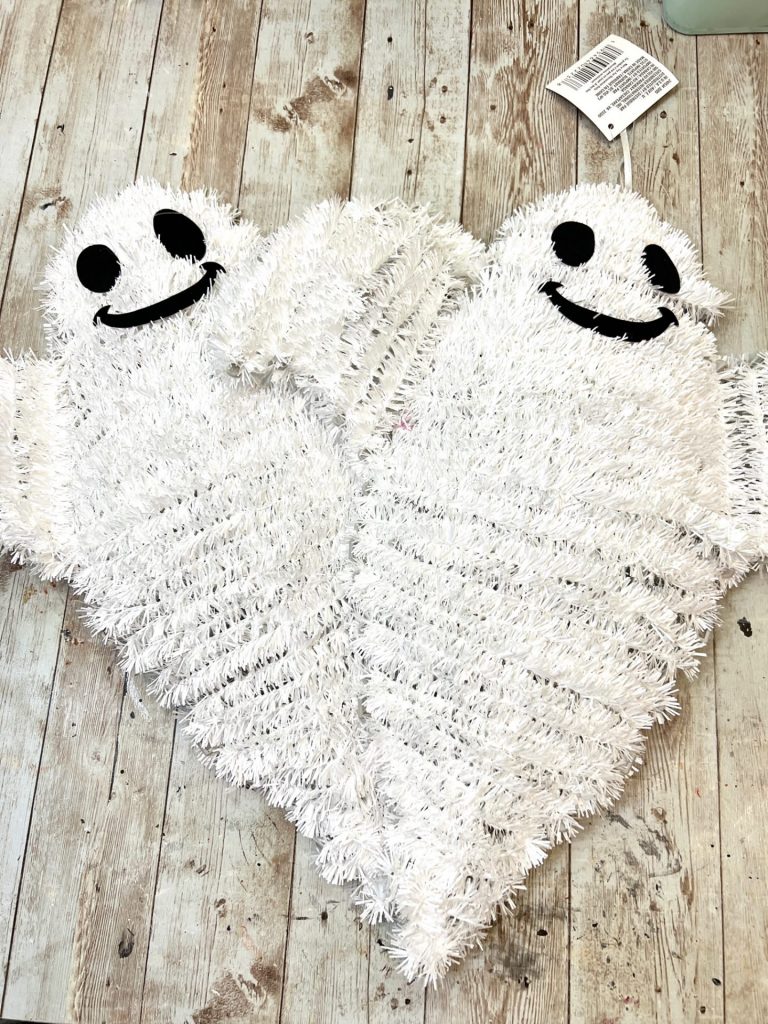 Dollar Tree Ghost Pillow Tuck
