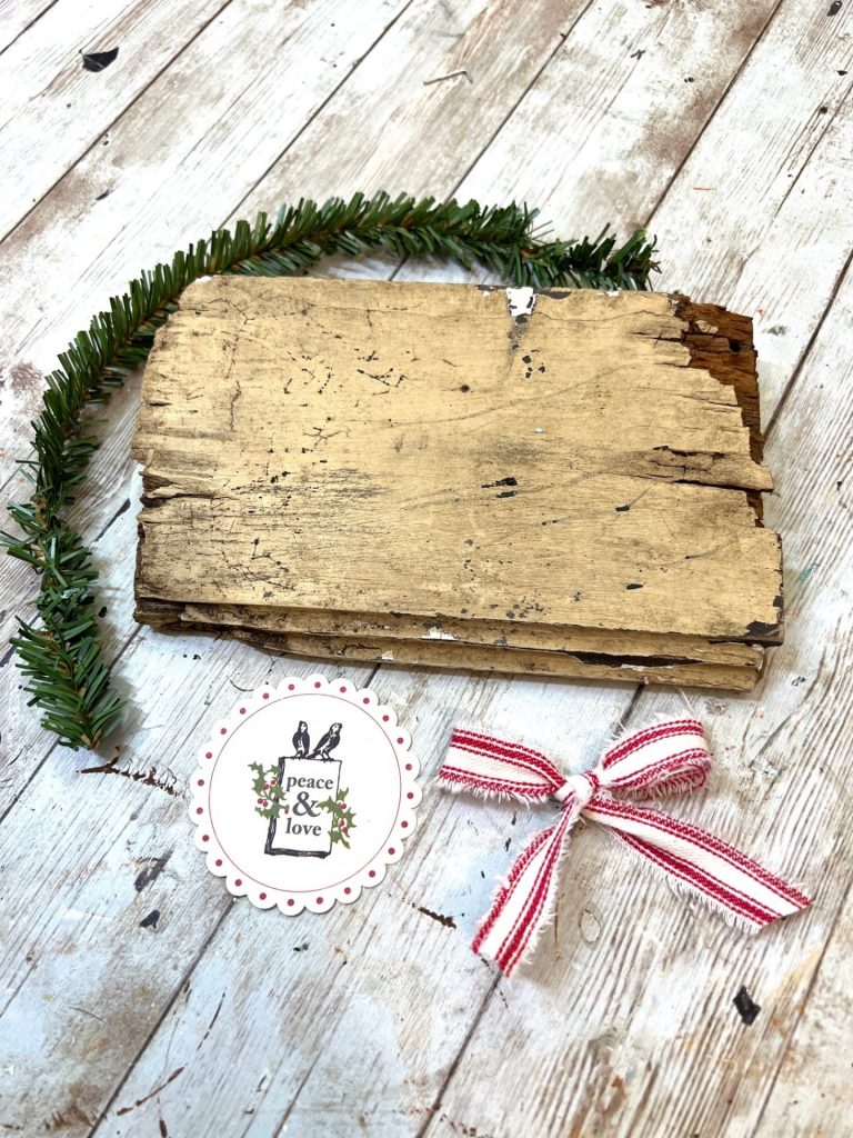 Christmas Scrap Wood Ornament