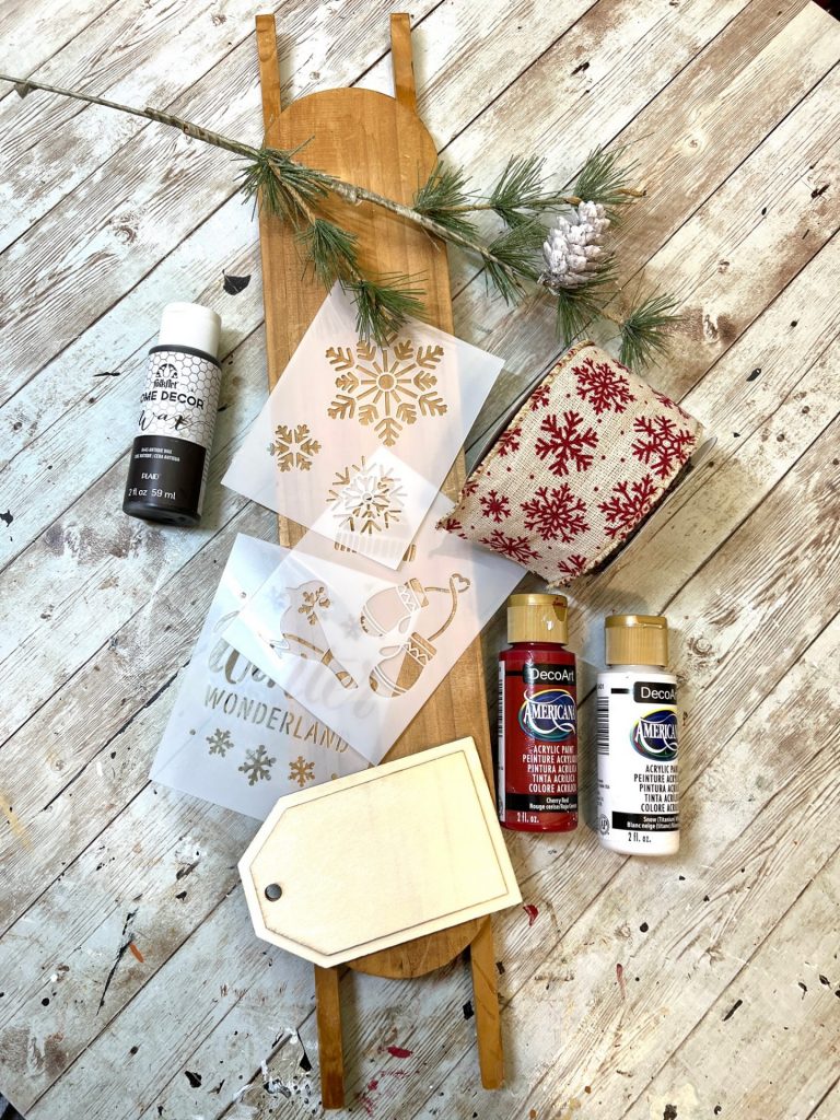 DIY Winter Sled