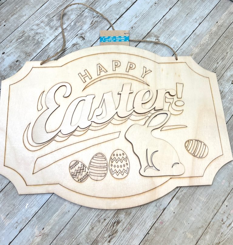 DIY Easter Sign