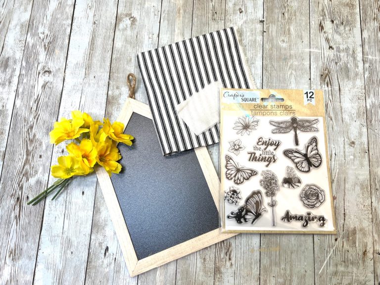 Dollar Tree Floral Pocket