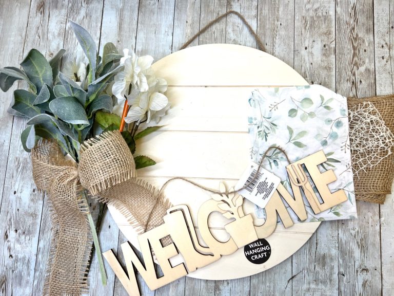 Welcome Spring Door Hanger