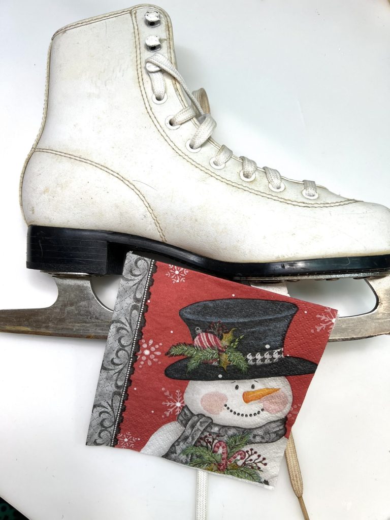 DIY Decoupaged Skate