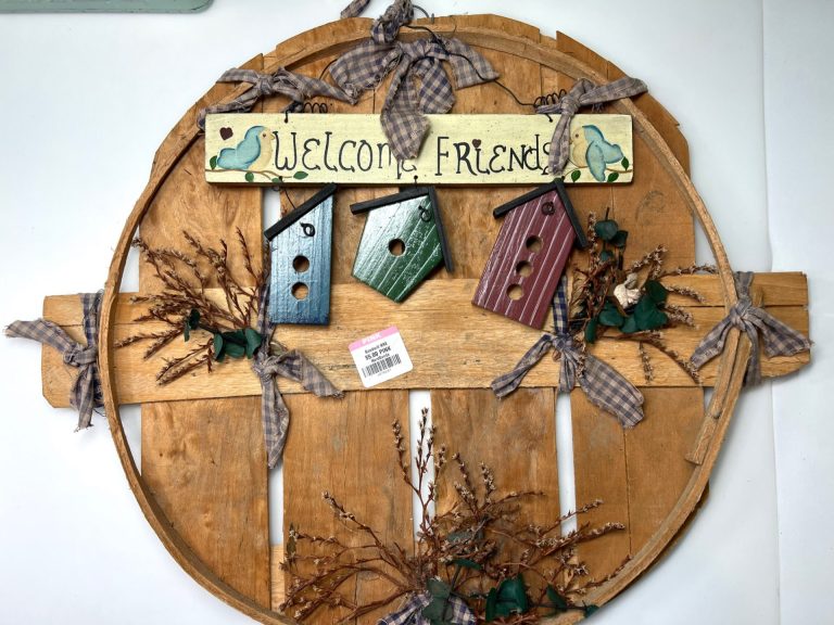 Fall Barrel Lid Wreath