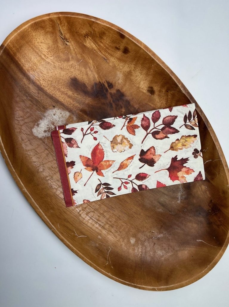 DIY Thrifted Fall Tray