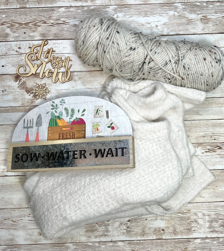 DIY Dollar Tree Winter Hat Decor