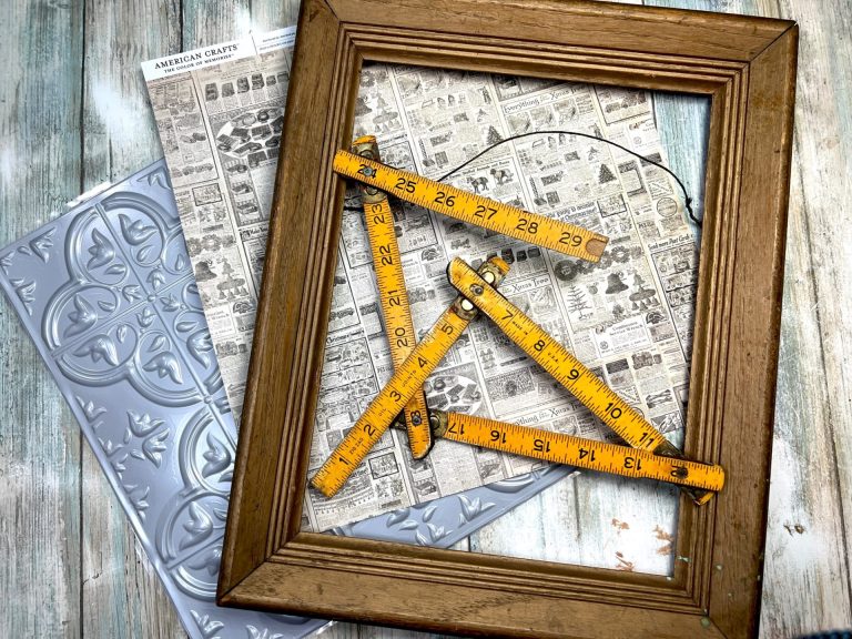 Vintage Rustic Christmas Tree Frame