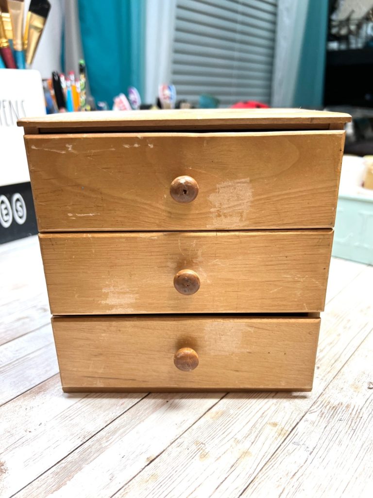 DIY Apothecary Chest Makeover
