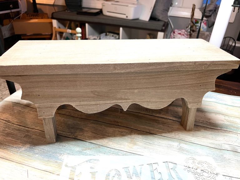 DIY Plant Stand Bench