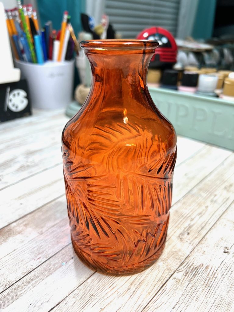 Dollar Tree Farmhouse Chippy Vase