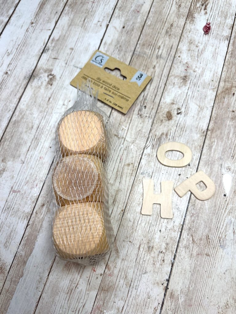 Dollar Tree Bunny Hop Blocks