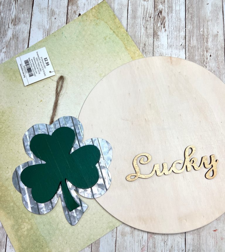 DIY St. Patrick’s Day Lucky Sign