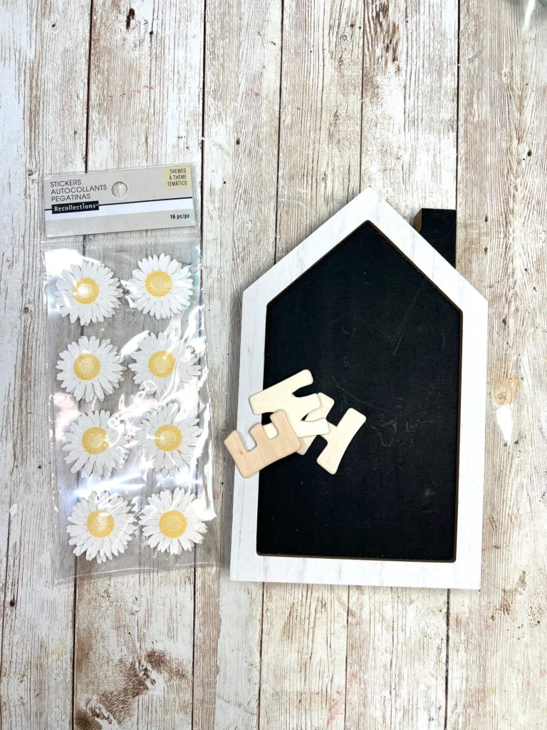 Dollar Tree Daisy Home Sign