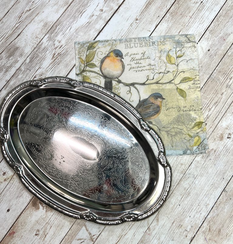 Dollar Tree Spring Tray