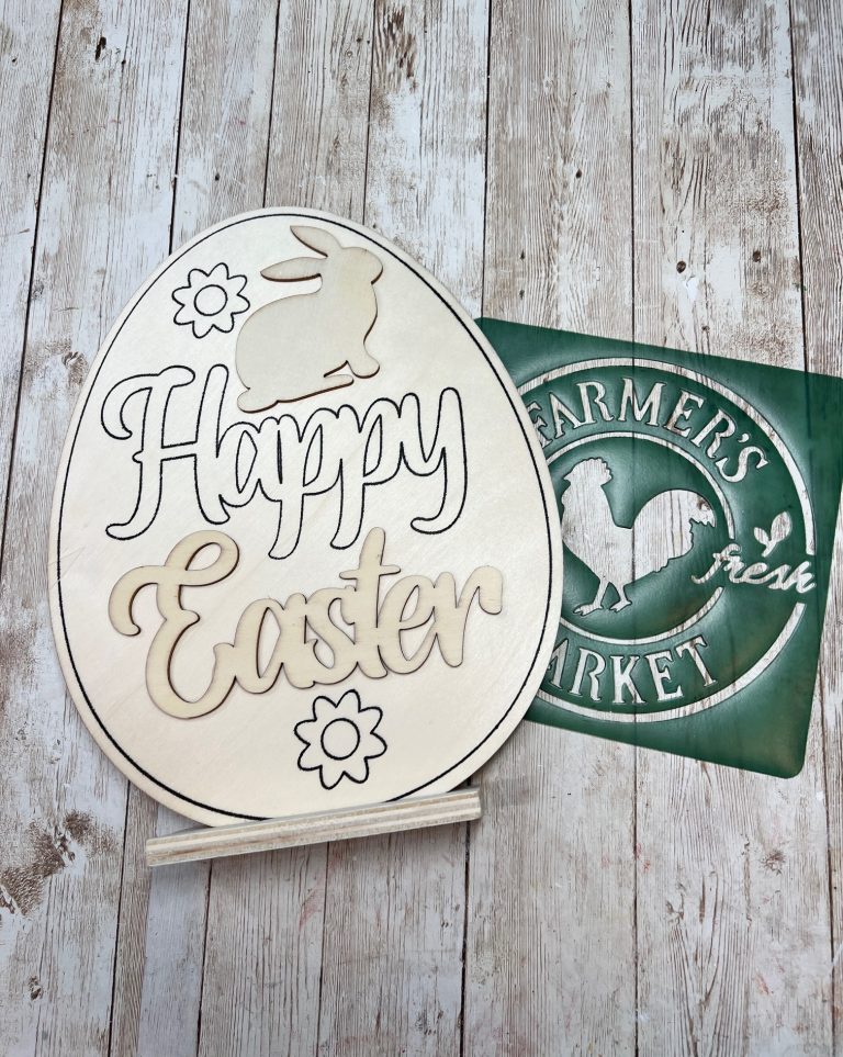 Farmhouse Dollar Tree Egg
