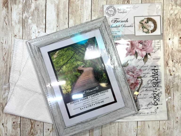 Dollar Tree Shabby Chic Frame