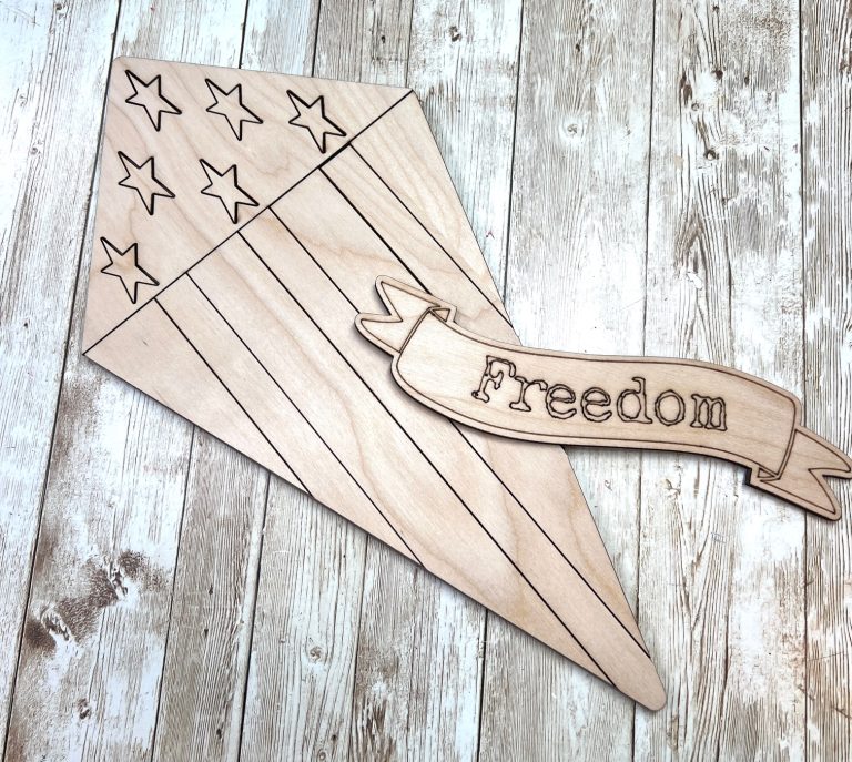 DIY Patriotic Kite Kit