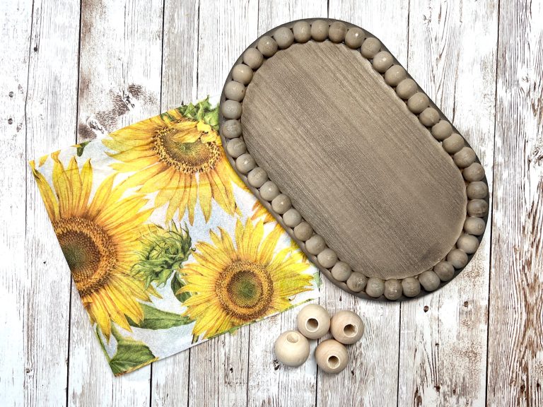 DIY Dollar Tree Sunflower Table Riser