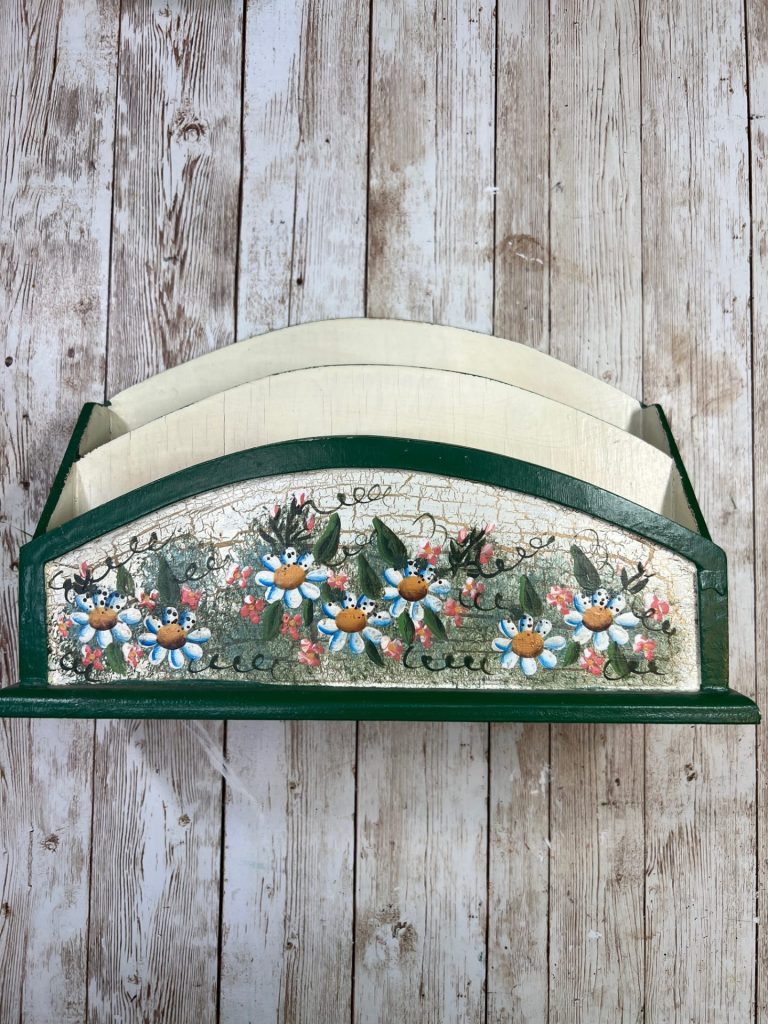 DIY Thrifted Christmas Card Holder