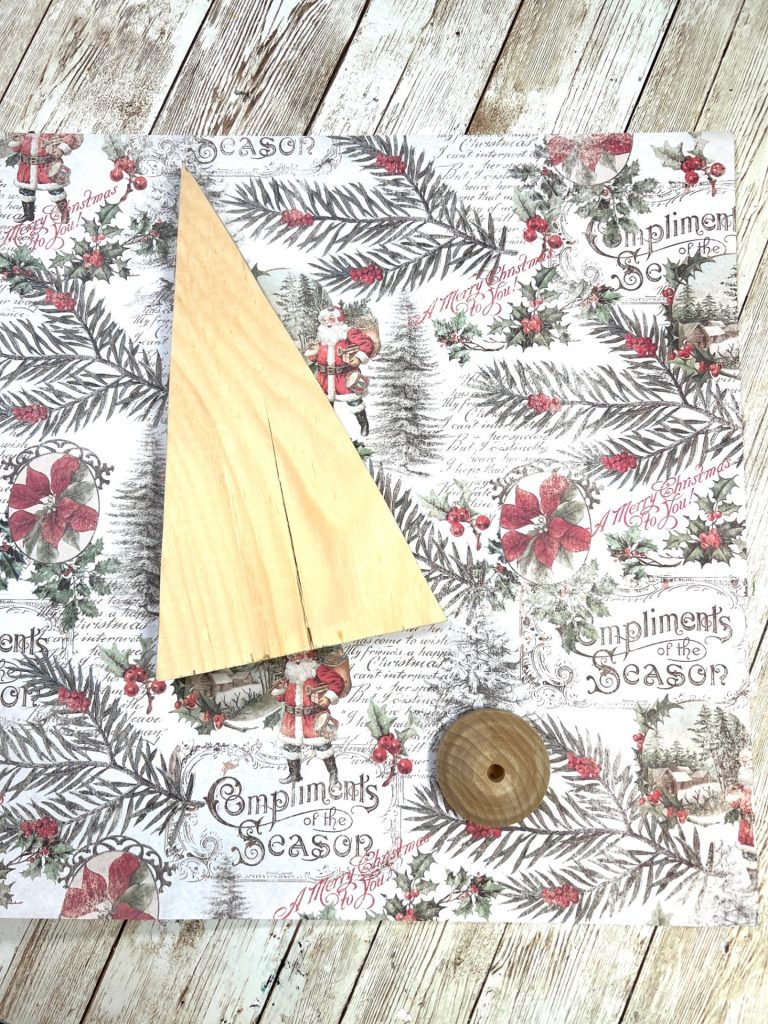 DIY Vintage Style Christmas Tree
