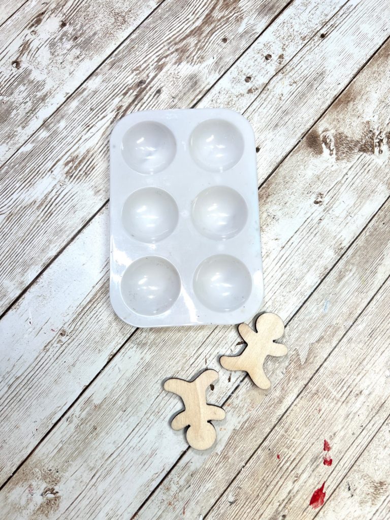 DIY Dollar Tree Gingerbread Pan Ornament