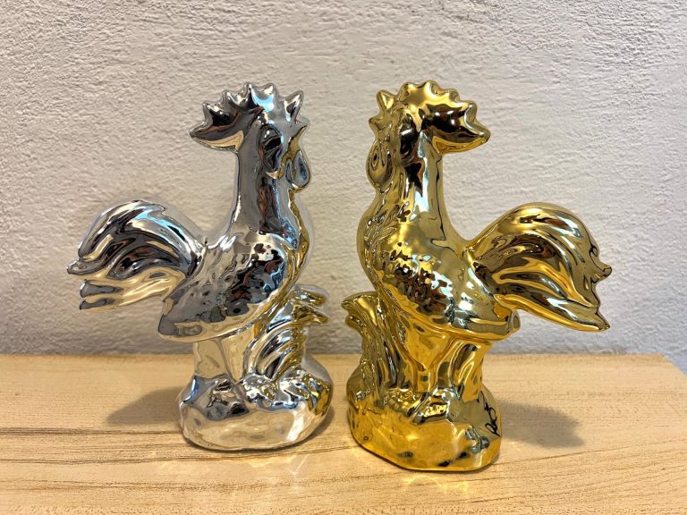 DIY Thrifted Rustic Rooster Upcycle