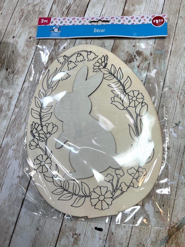 Dollar Tree Bunny Egg