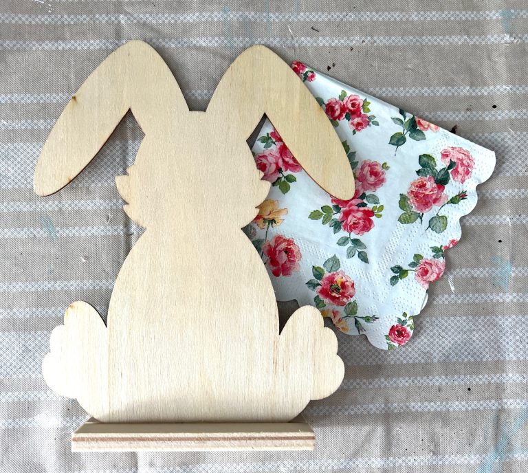 Dollar General Floral Bunny