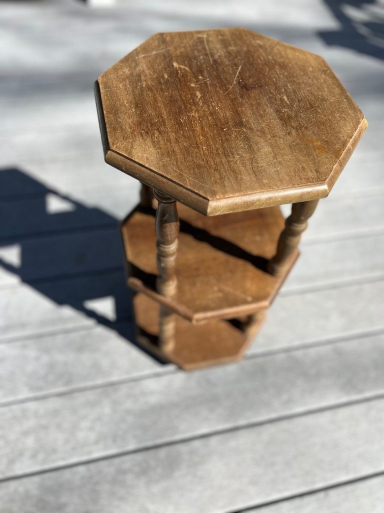 Thrifted Table Makeover