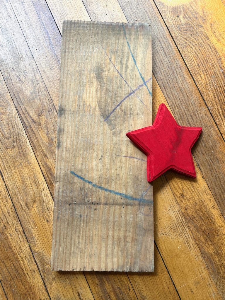 DIY Rustic Wood Flag
