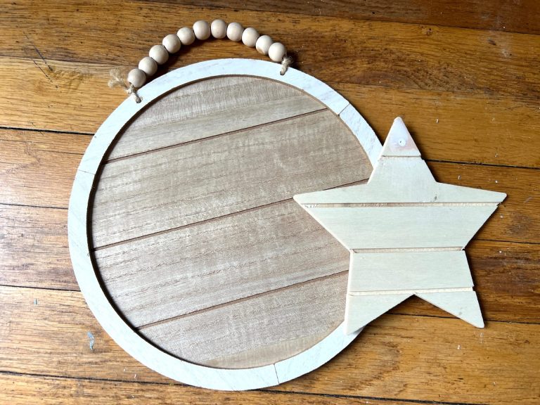 Dollar Tree Patriotic Round