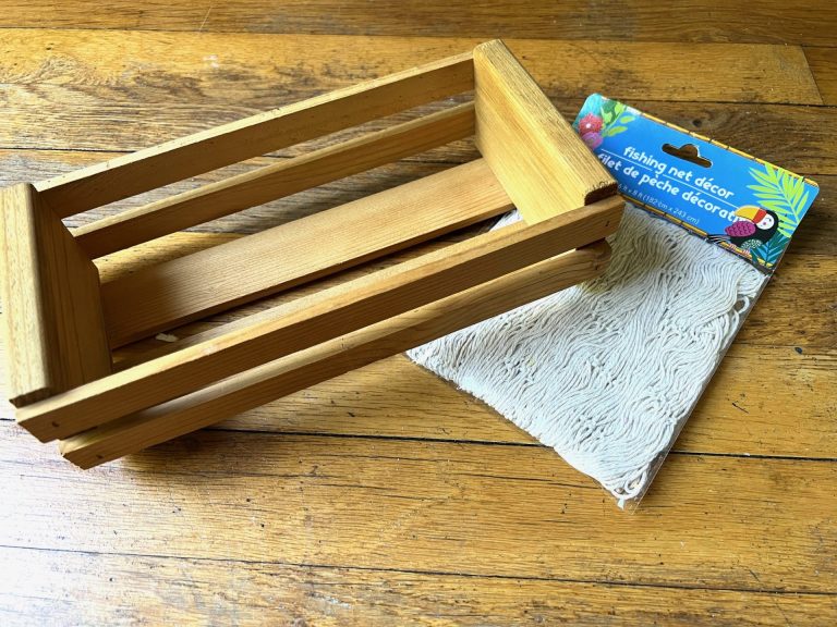 Nautical Seashell Crate