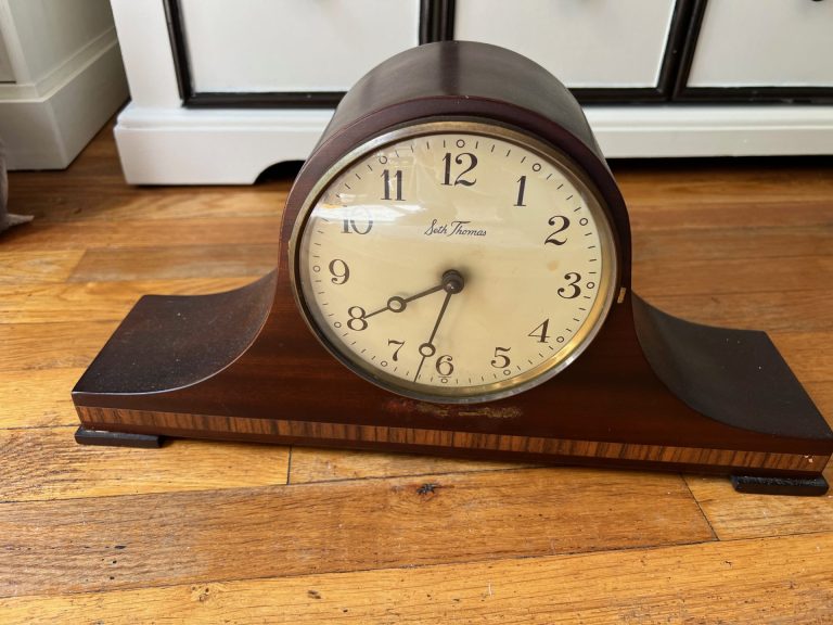 Mantel Clock Makeover
