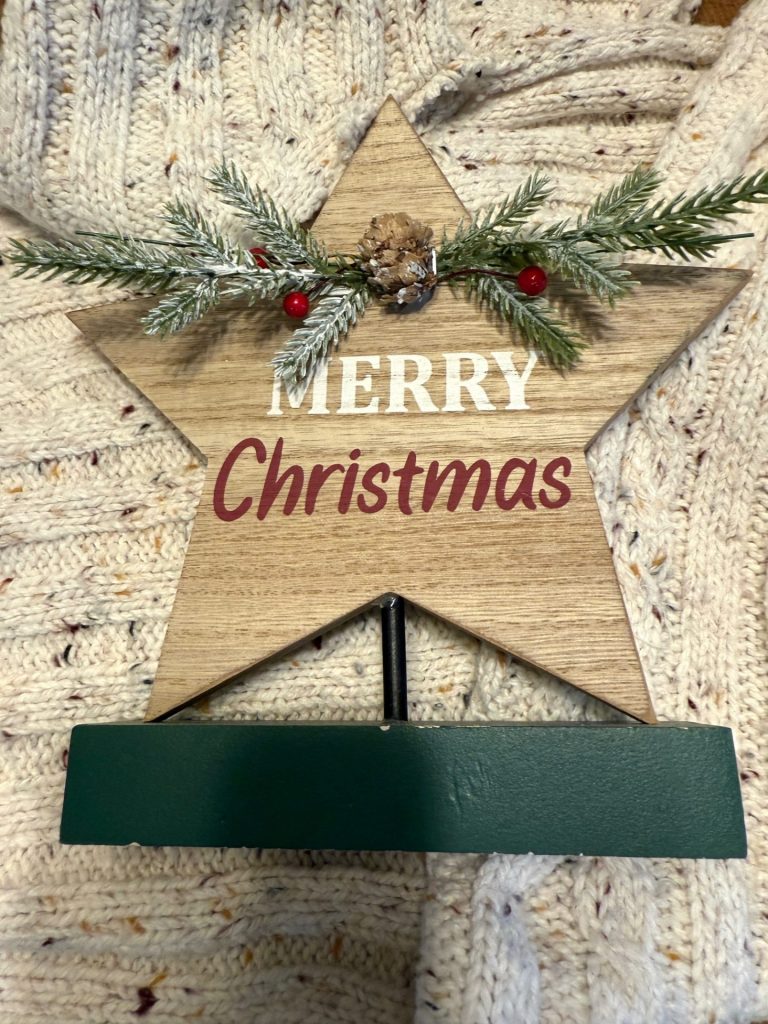 DIY Christmas Sweater Star