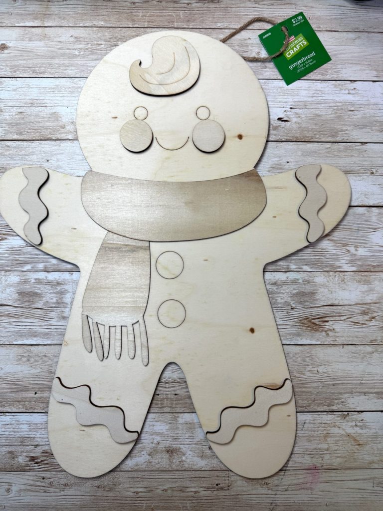 DIY Hobby Lobby Gingerbread Man