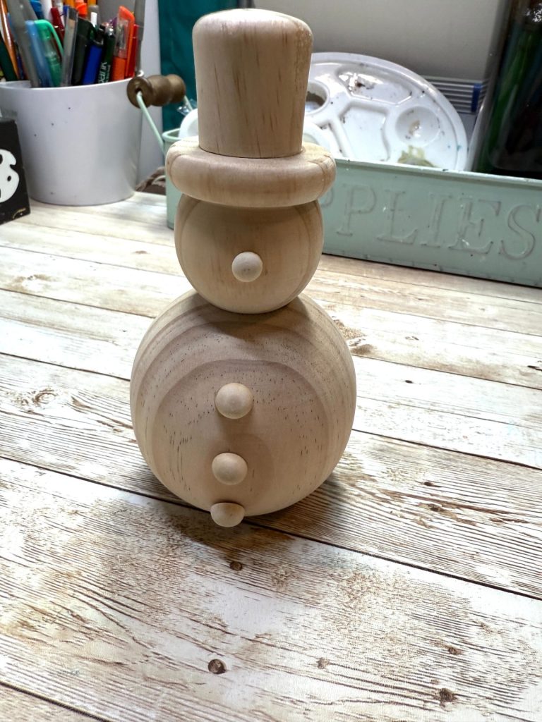 Target Snowman Makeover